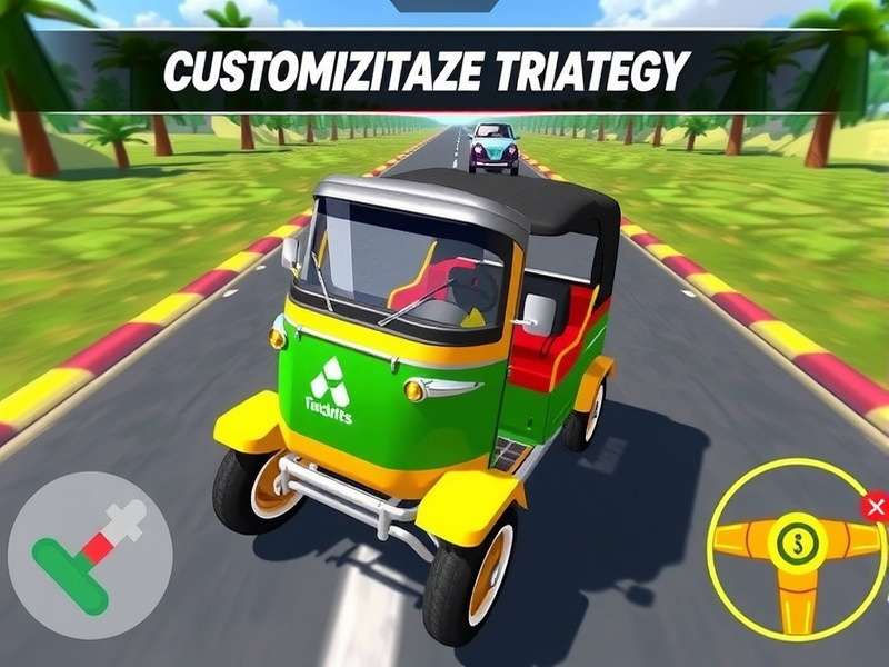 Tuk Tuk Champion Drive racing strategy